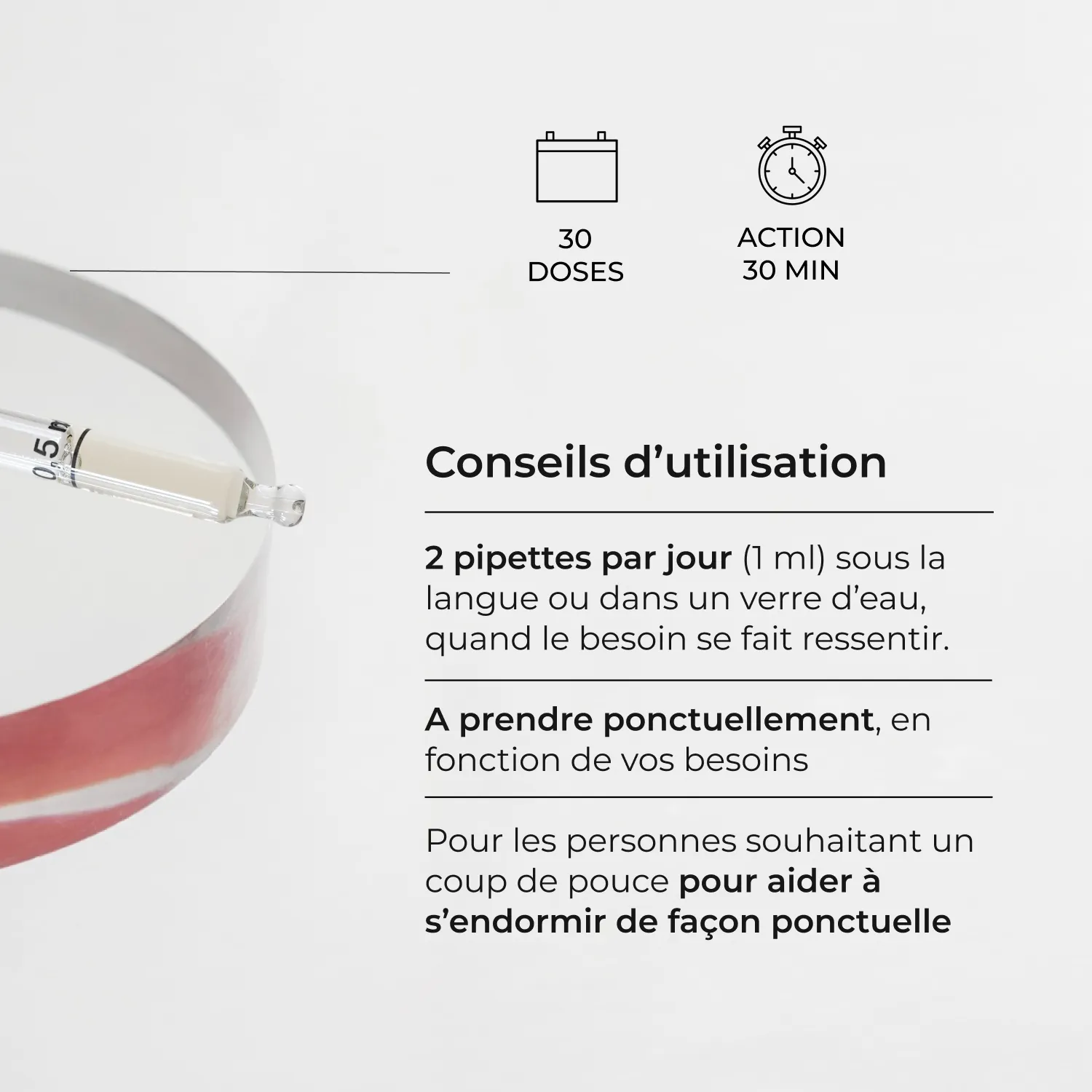 Boost Sommeil, conseils d'utilisation