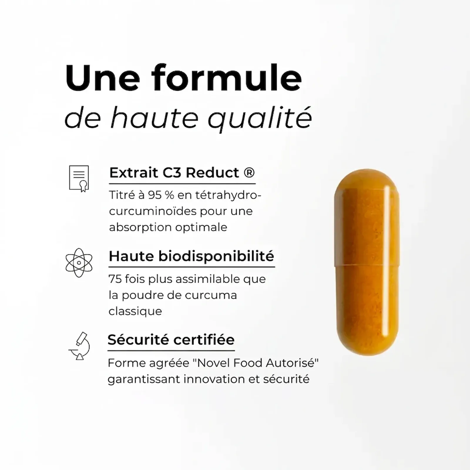 Curcuma Cuure, extracto C3 Reduct