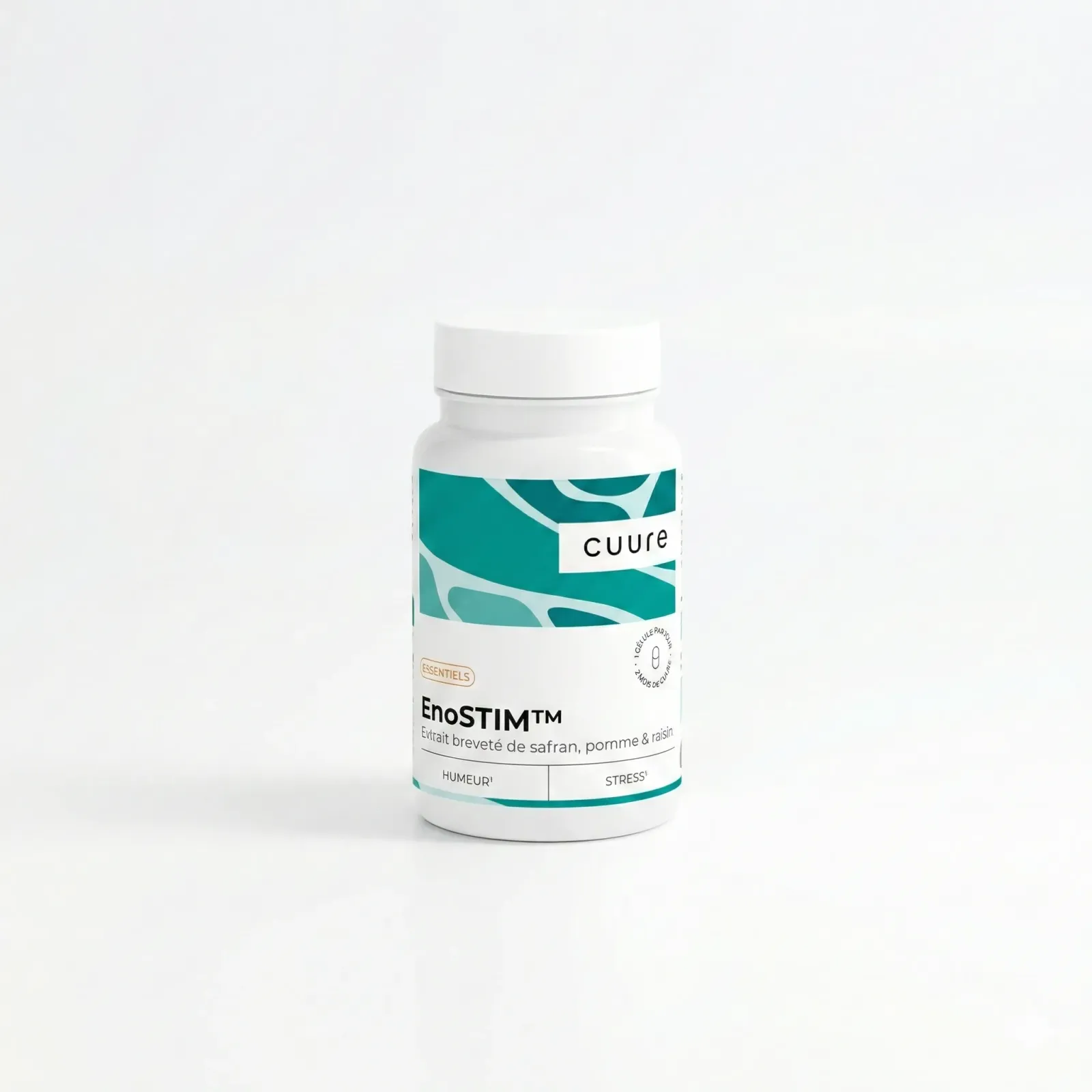 Saffron EnoSTIM™, bottle packshot