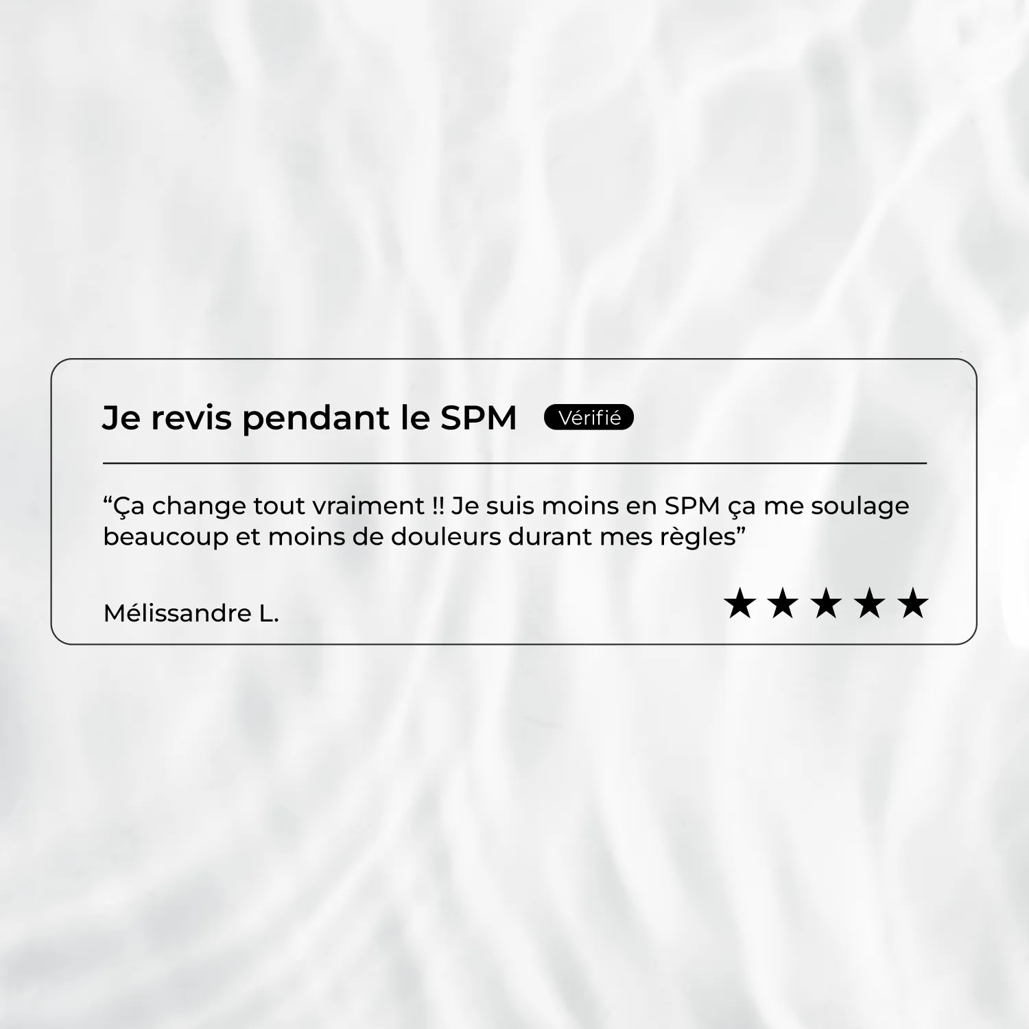 Customer feedback on Chaste tree