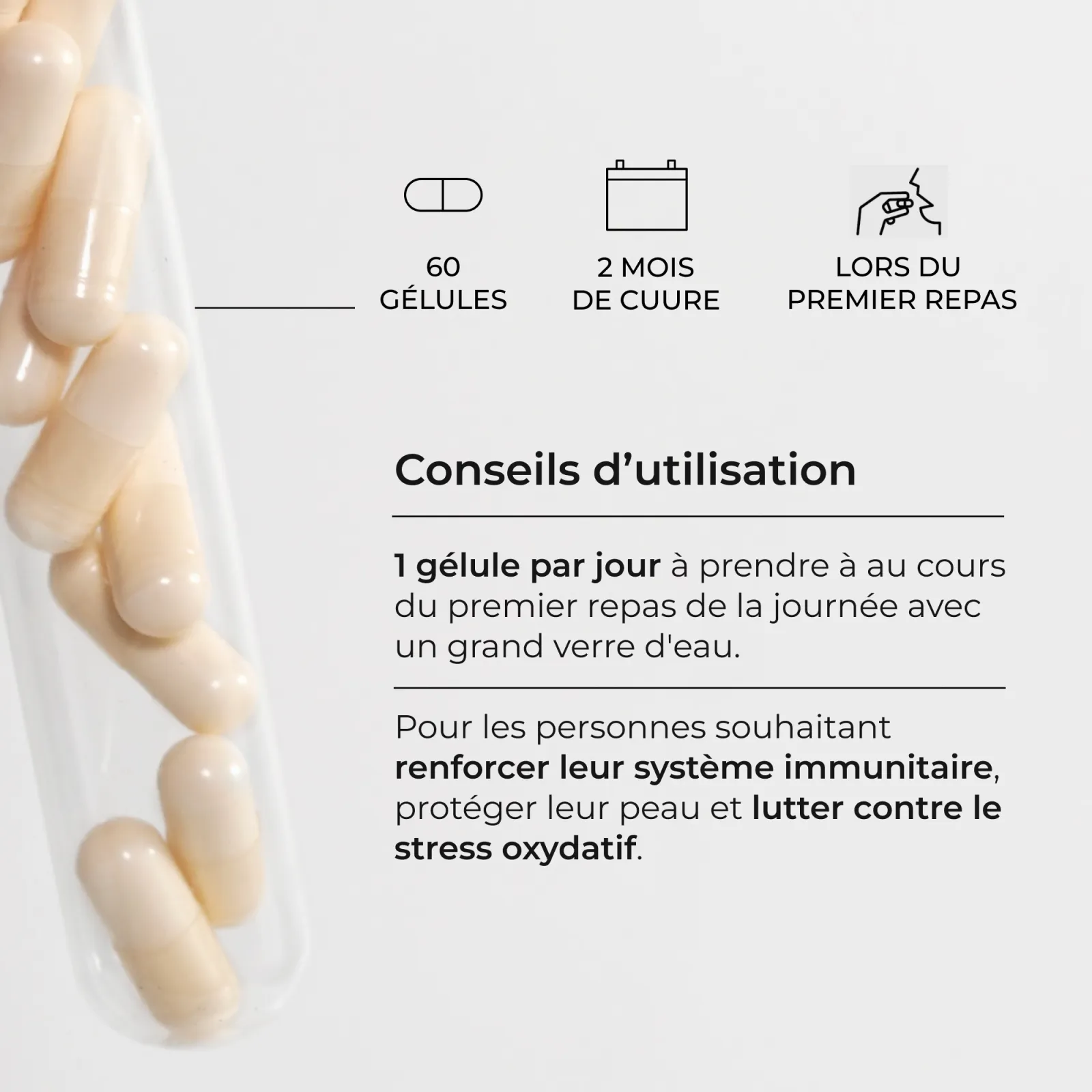 Glutathion Liposomal, recommandations