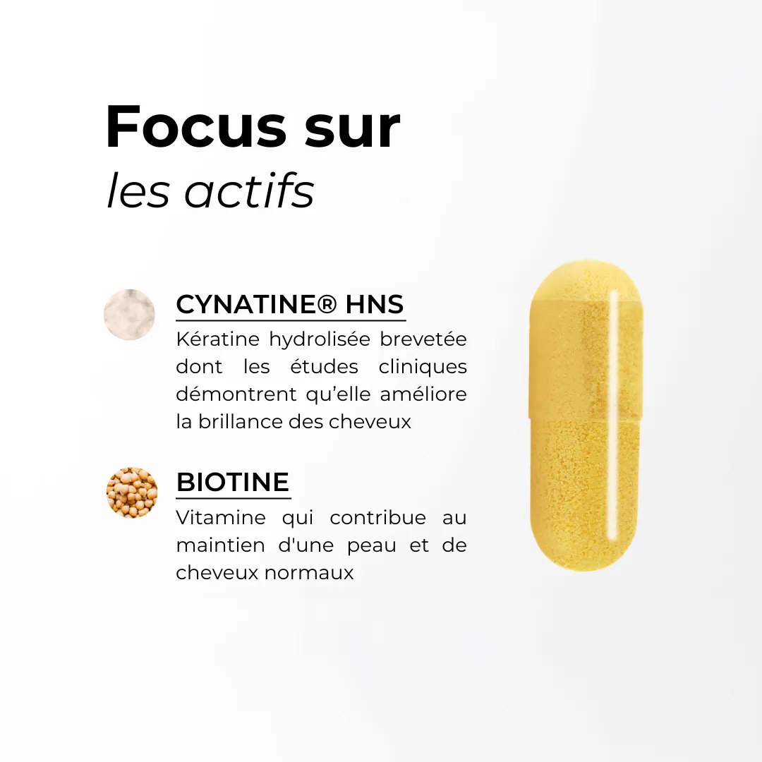 Kératine Cynatine HNS brevetée