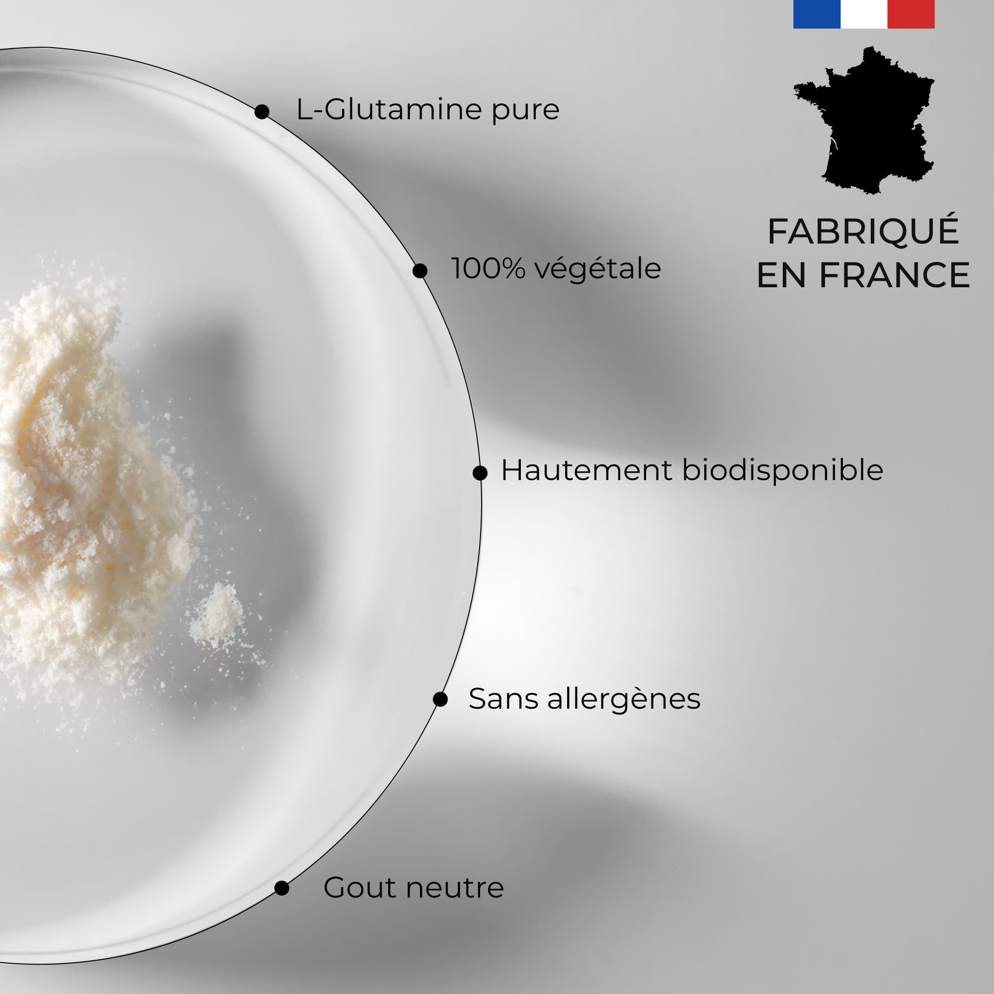 L-Glutamine Cuure en poudre - visuel 4