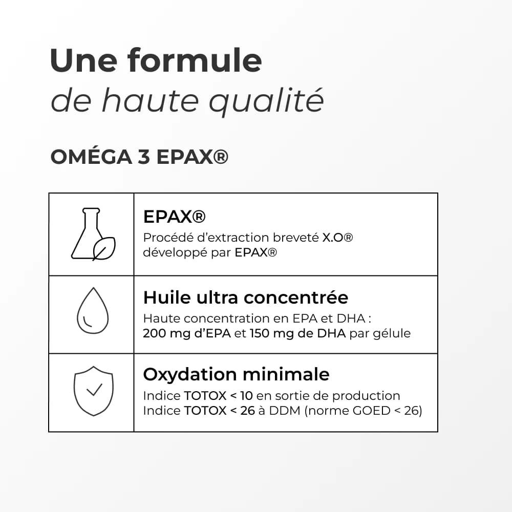 Oméga 3 Cuure, visuel myCuure