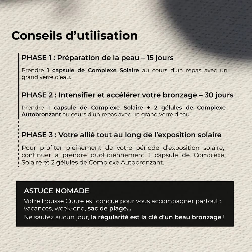 Pack Bronzage #5