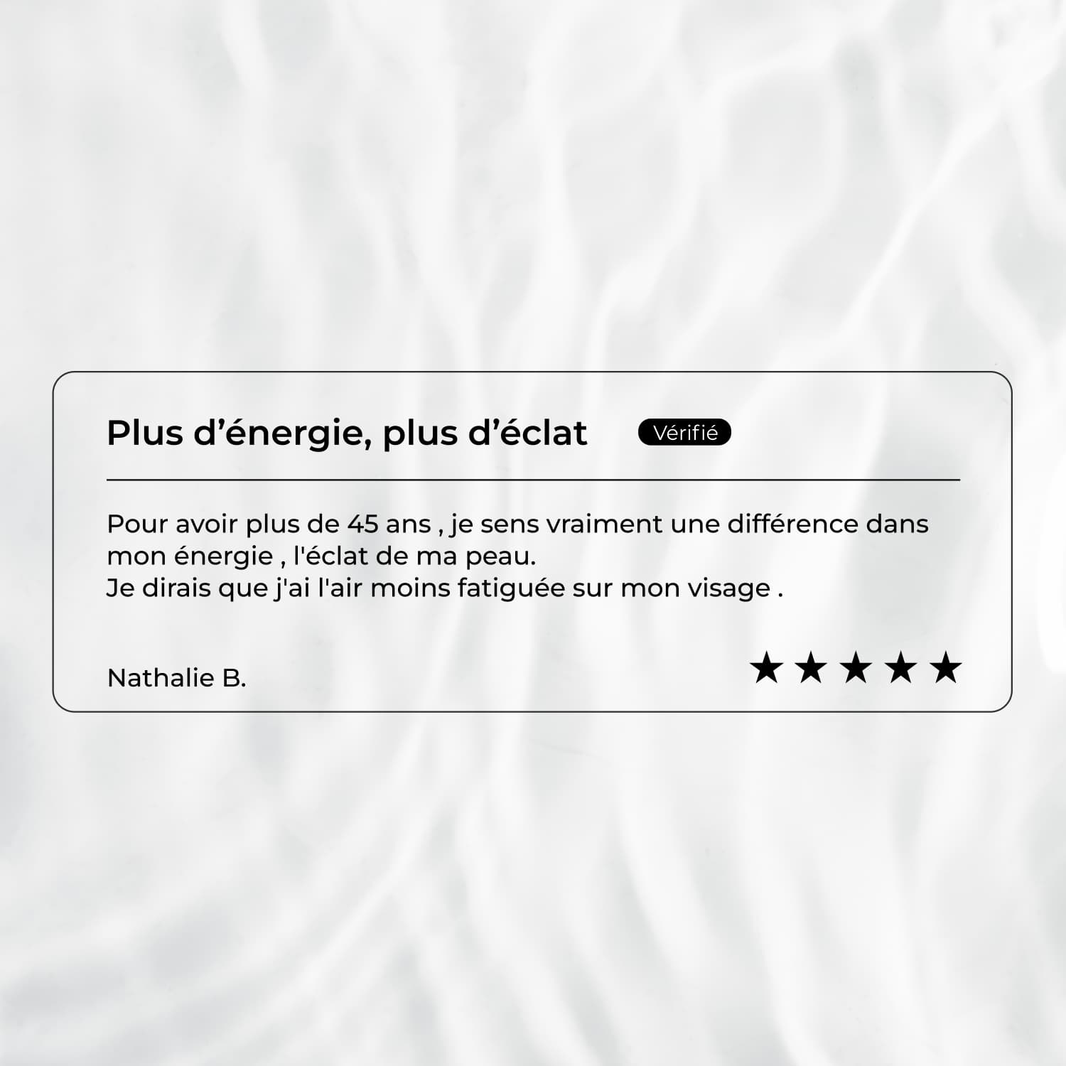 Avis client sur l'Ubiquinol CoQ10 Cuure