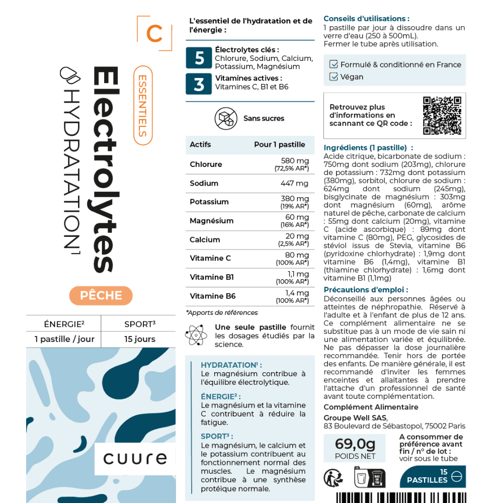 Pack Électrolytes Hydratation - 4 Tubes #8