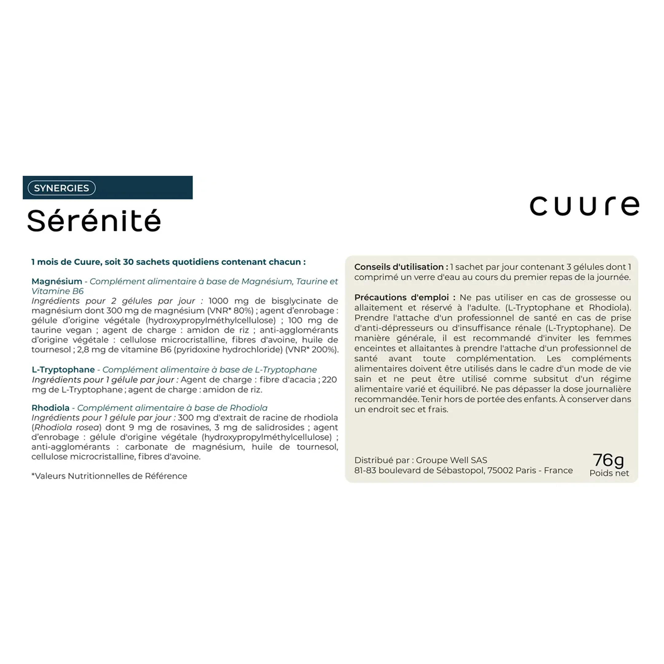 Synergie Sérénité #5