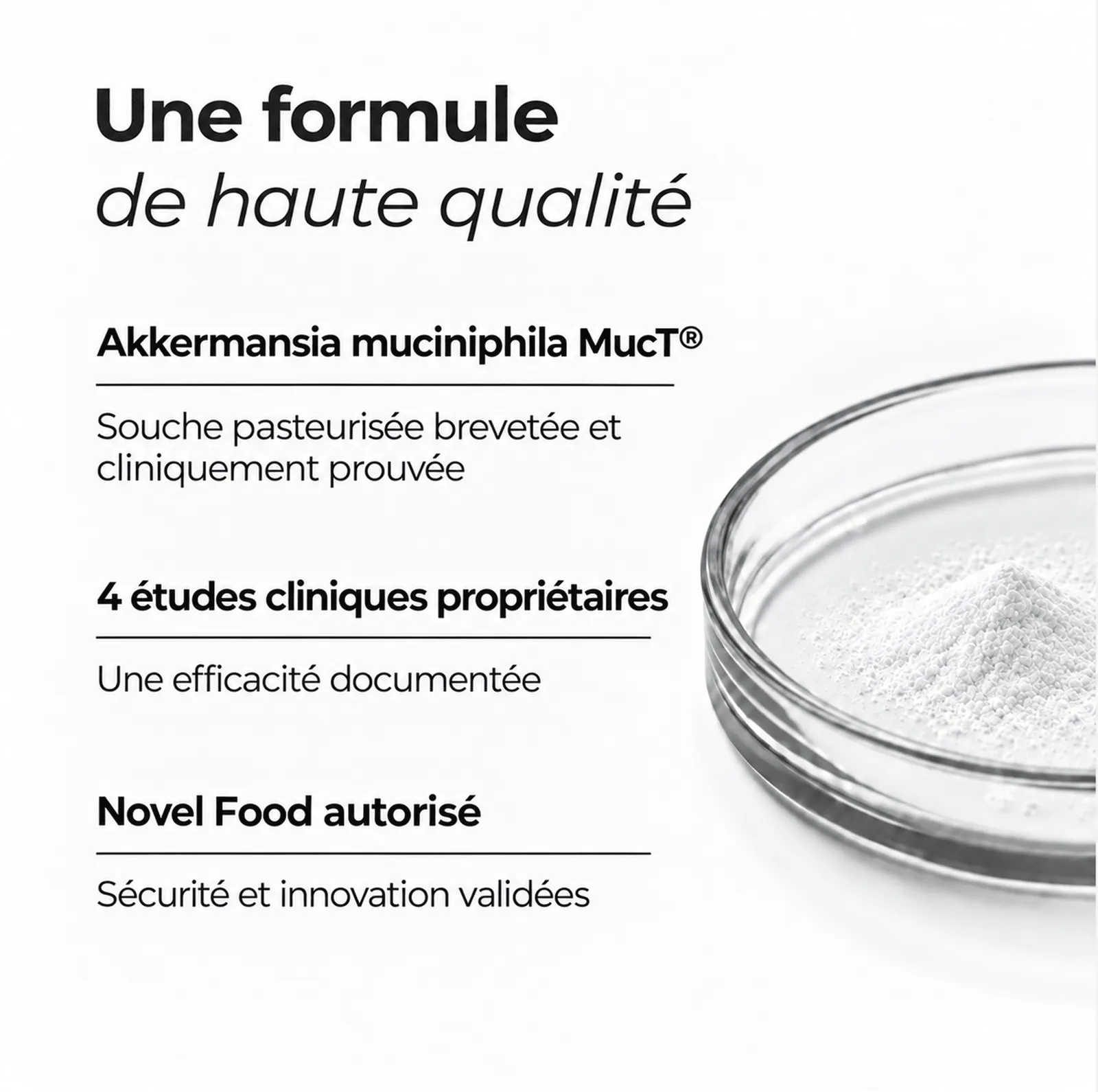 Akkermansia MucT® - Qualitätsformel