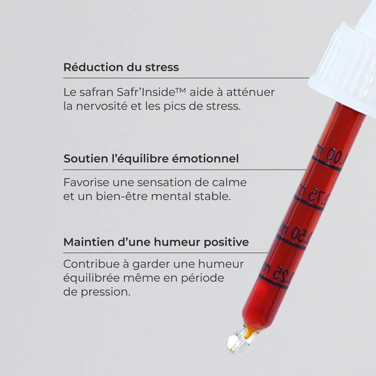 Boost Anti-Stress, bienfaits du safran Safr'Inside