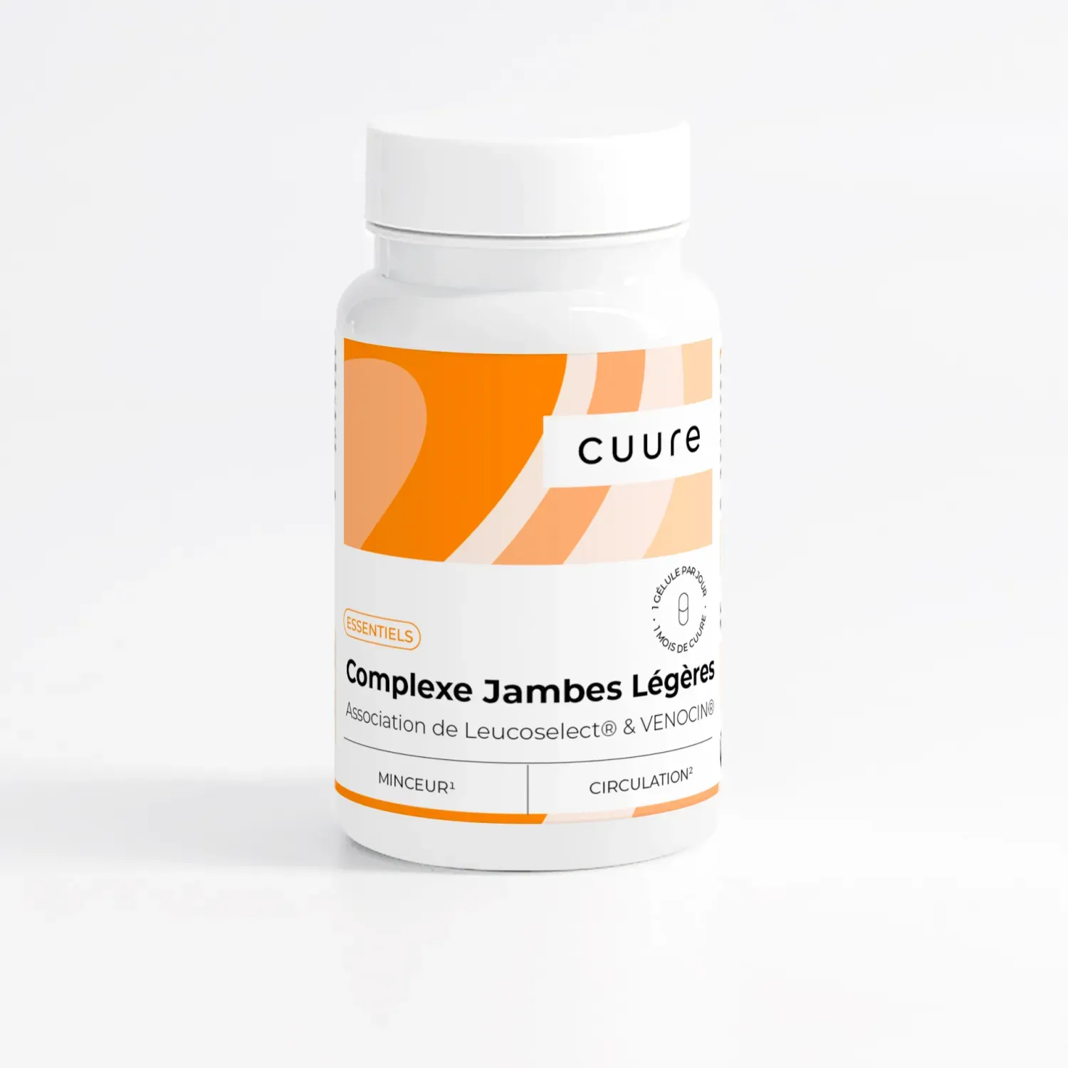 Complesso Gambe Leggere Cuure, packshot flacone