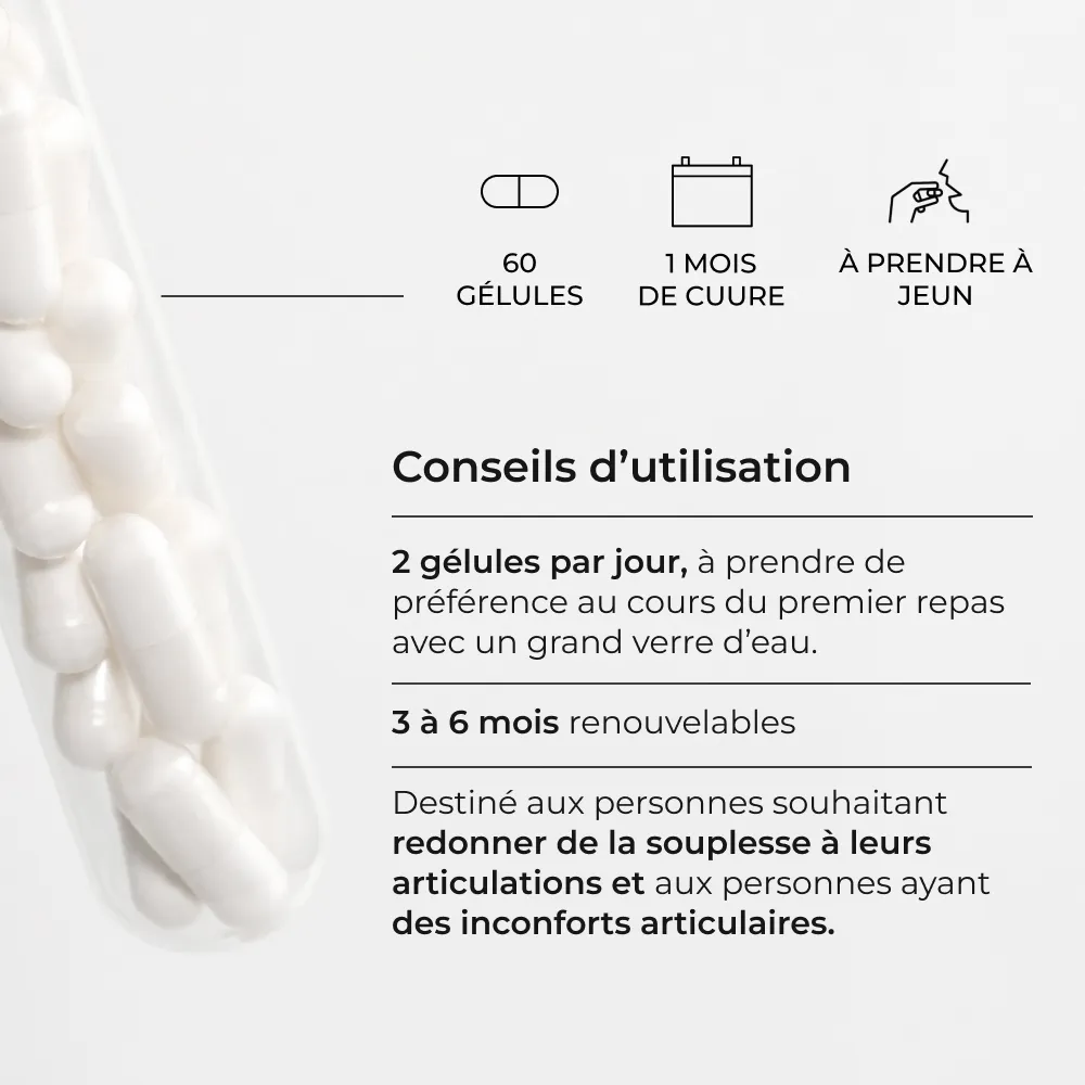 Glucosamine Chondroïtine, recommandation