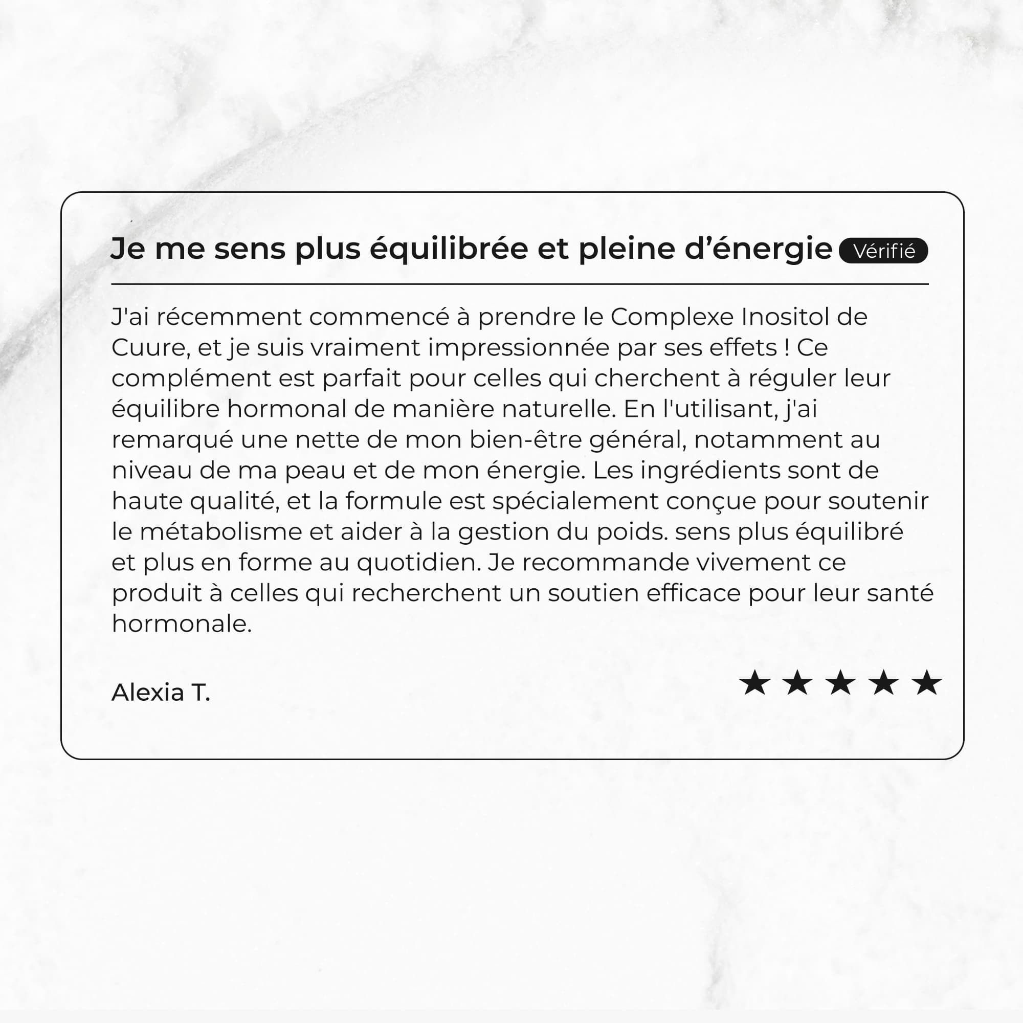Inositol Cuure, opiniones de clientes