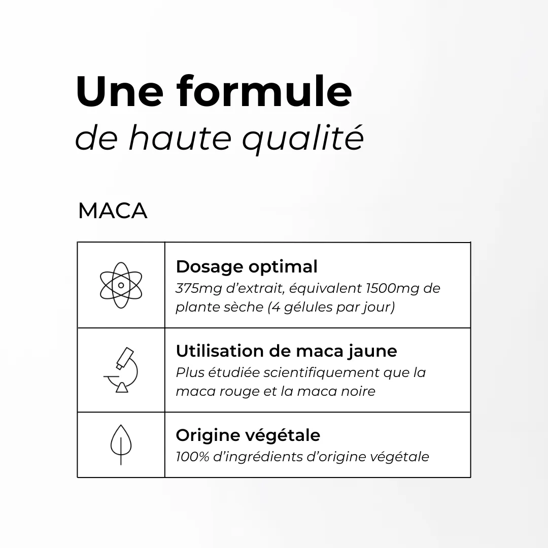 Cuure Maca overview