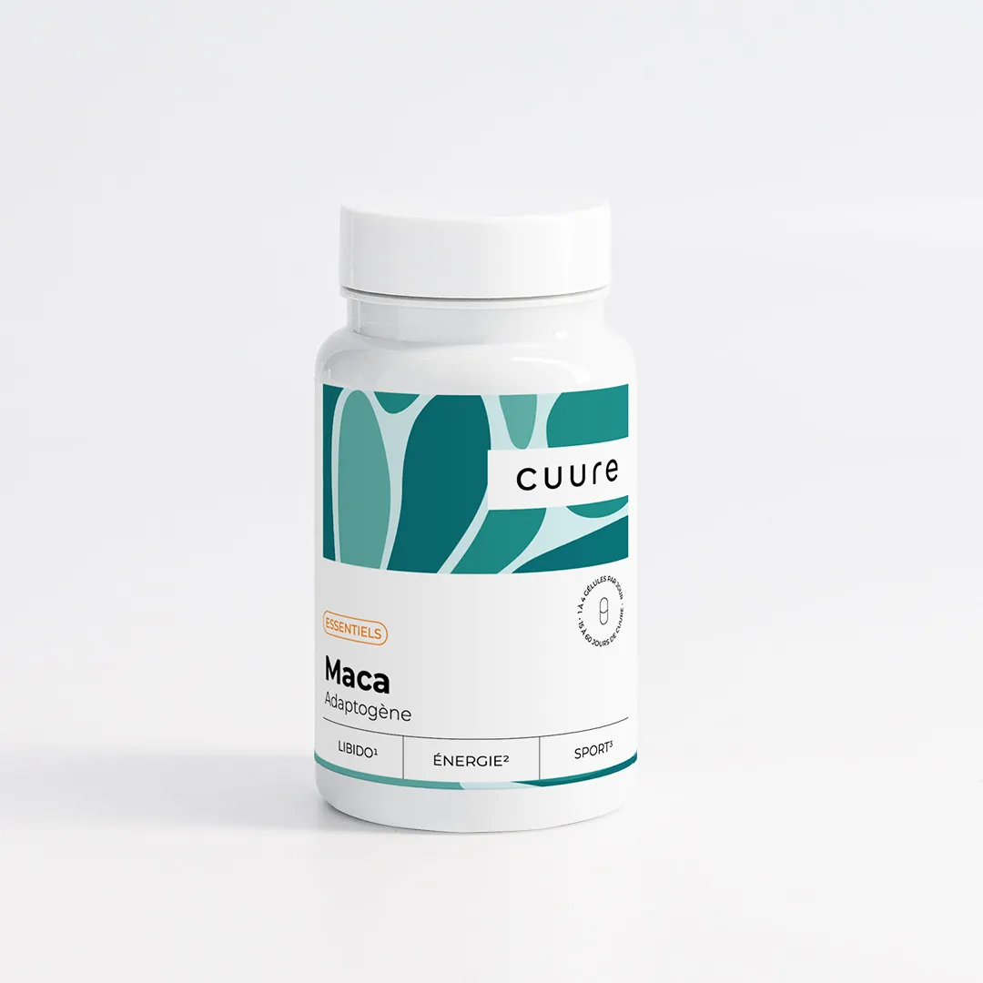 Cuure Maca, bottle packshot