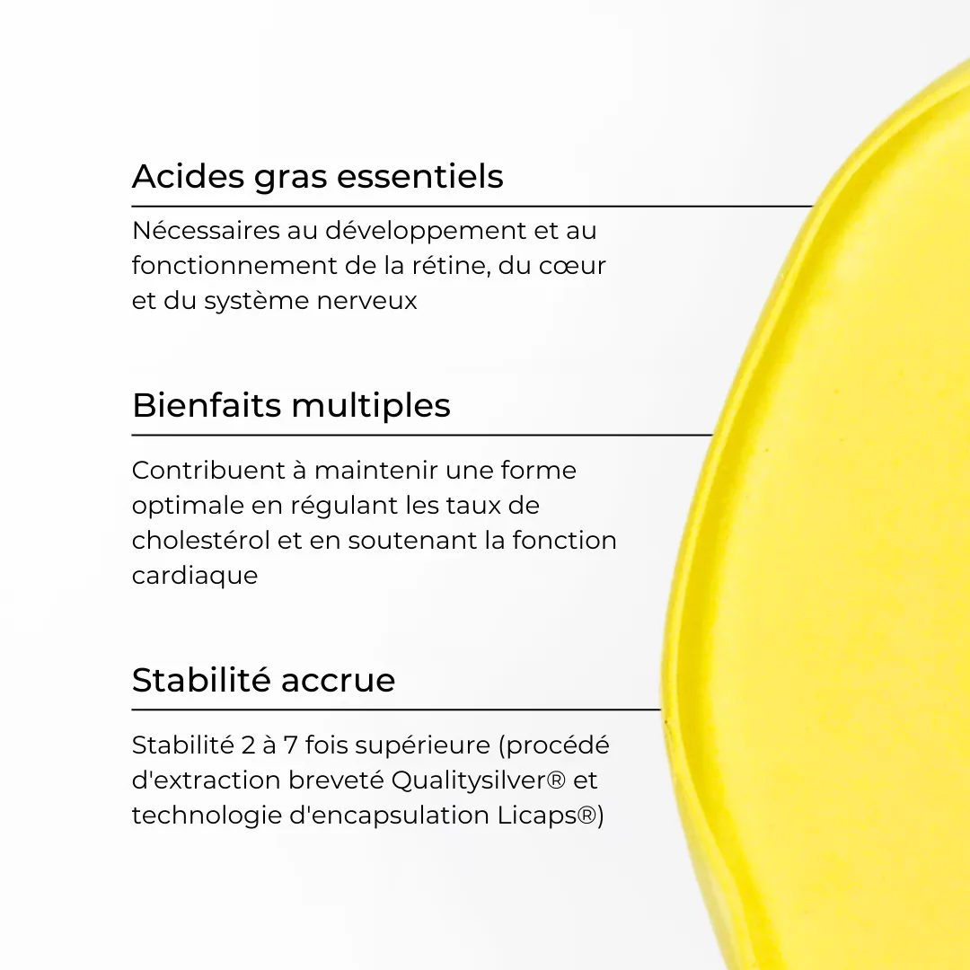 Oméga 3 Cuure, visuel produit