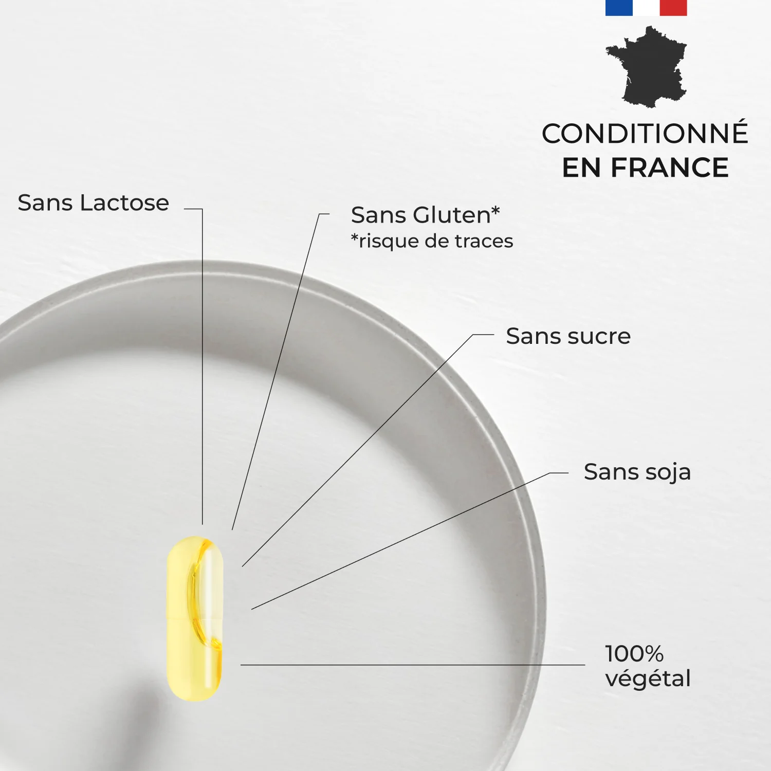 Oméga 3 Cuure, visuel produit