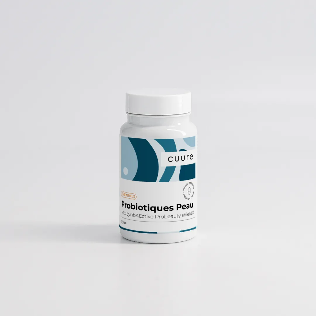 Probiotiques Peau Cuure, packshot flacon